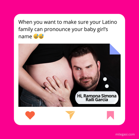 Hispanic Baby Girl Name Meme Funny