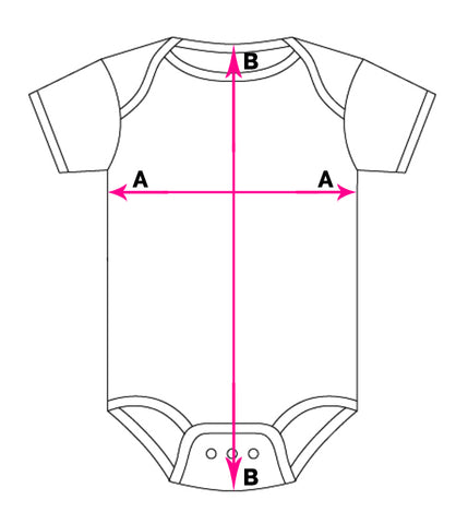 Mi Legasi Baby Onesie Size Chart