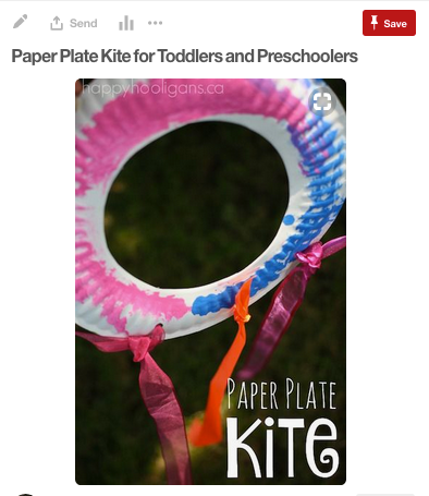 Toddler Kite Craft