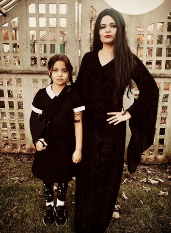 Latina Addams Family Costume