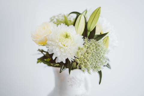 Flowers for grieving families