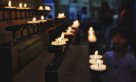 Light a candle on Day of the dead