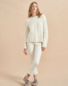 'Tis the season to stock up on your favorite cotton sweaters to see you through these summer nights and well into fall. Meet Marcel, our 100% cotton cable knit sweater that creates the perfect balance of warmth and breathability. No sweating in this sweater but you might just swear it's your new favorite knit.