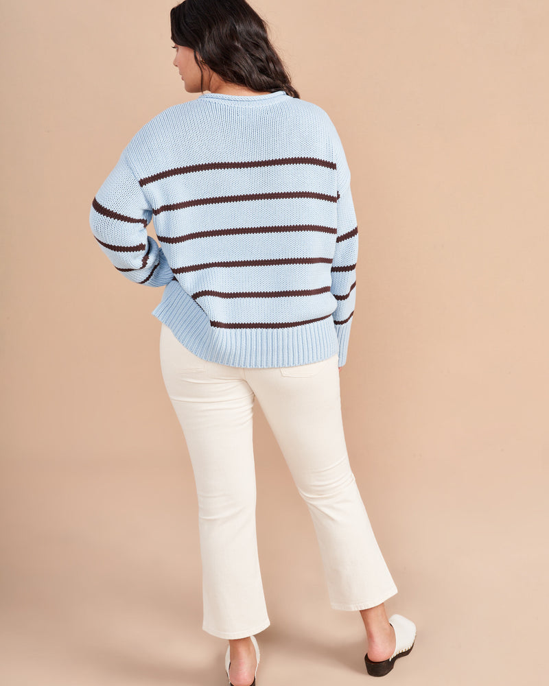 Your favorite Marin Sweater now in comfy cotton. Our newest member of the sweater family features a rollneck in that oversize, chunky weight you know and love us for.