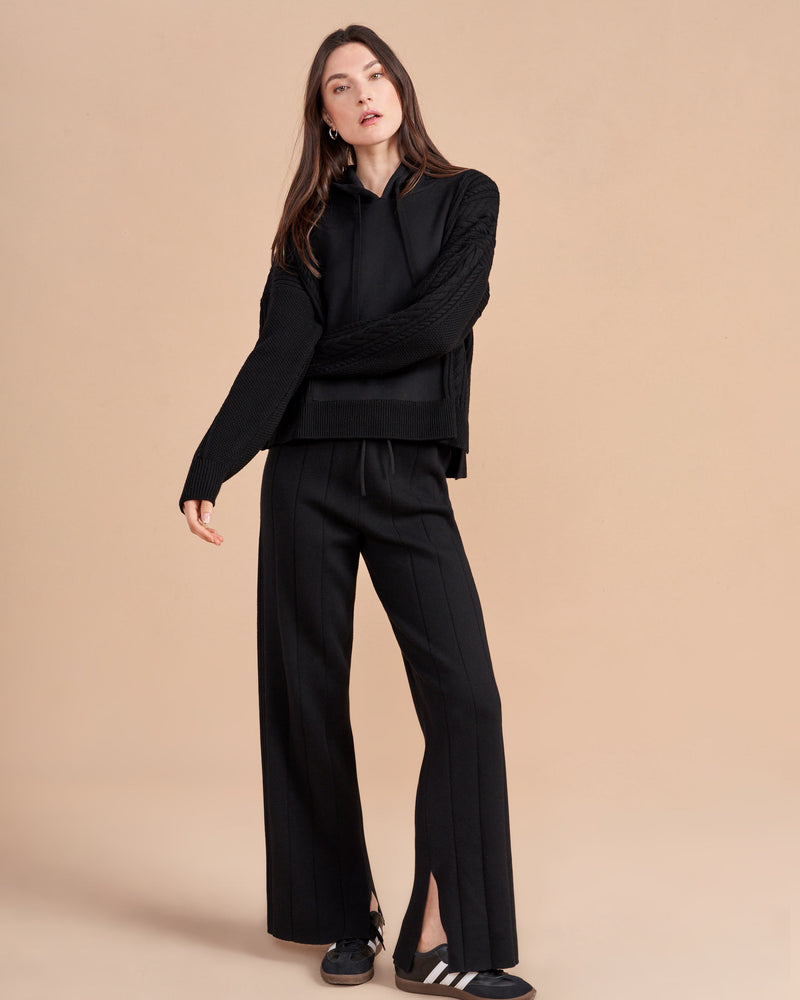 Inspired by our co-founder, Molly Howard, this recycled cotton and cashmere pant is the queen of comfort (especially when paired back to the Molly Hoodie or Cardigan). Wear it as a set, wear it with a tank, dress it up with a chic blazer, or wear it with any one of our other sweaters - whichever way you choose, you'll like how you feel (and how you look).