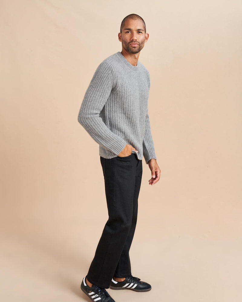 Our best-selling Toujours Sweater just got a lot better. Get your loved one on board with our men's version in our signature cozy cashmere. Give him the gift that keeps on giving. 