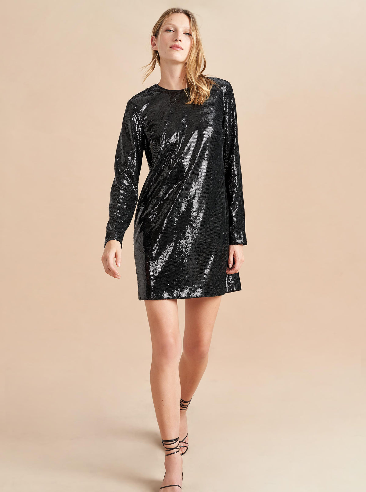 Sequins are no longer just for those special nights out, although this dress could own the night with heels. Sequins are just as fabulous during the day paired with your favorite flats or boots. Or elevate your knit game with a cozy turtleneck (cc The Val or Toujours Turtlenecks) and take Day-to-Night to the next level. 