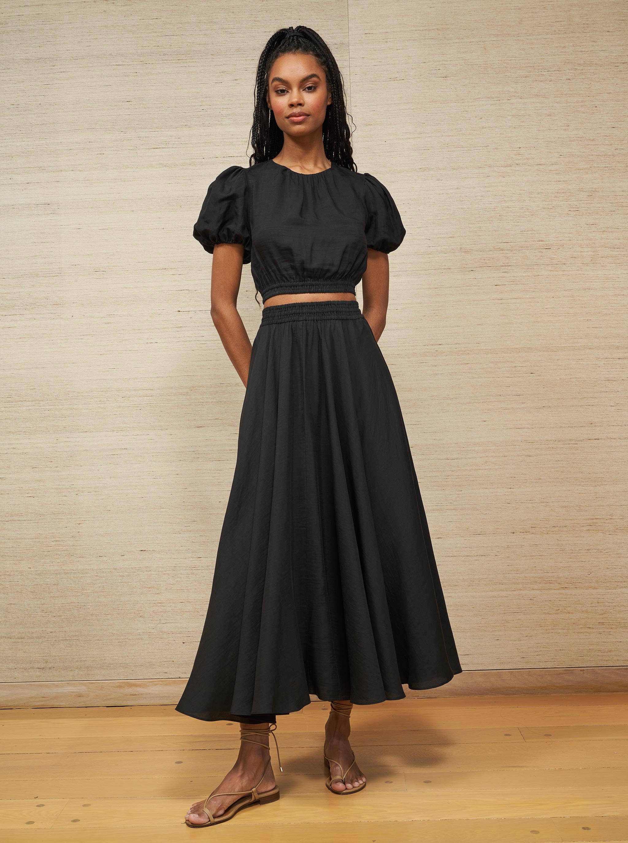 安心してご購入 bibiy ODETTE PLEATED SKIRT - スカート