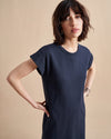 The search for the perfect t-shirt dress is over. This maxi style, in 100% organic cotton, features a slightly A-line silhouette and comes with a removable belt so you can decide how much shape you want and not to worry, like most of our best selling dresses, this too comes with pockets. You can thank us later.