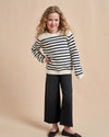 Made especially for our littlest (and mightiest) generation, our Marini Sweater is a shrunken down version of our best-selling adult Marin Sweater, now available for kids. We swapped our signature wool/cashmere blend to 100% cotton for kid’s comfort and ease so the only cycle you need to remember is throw on, throw off, laundry, repeat.