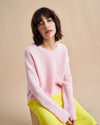 This is it. This is your everyday, never-without, take-with-you-everywhere sweater that will always have your back.Deliciously ribbed cashmere in a loose crewneck and slightly cropped silhouette means you need one in every color for tous les jours.