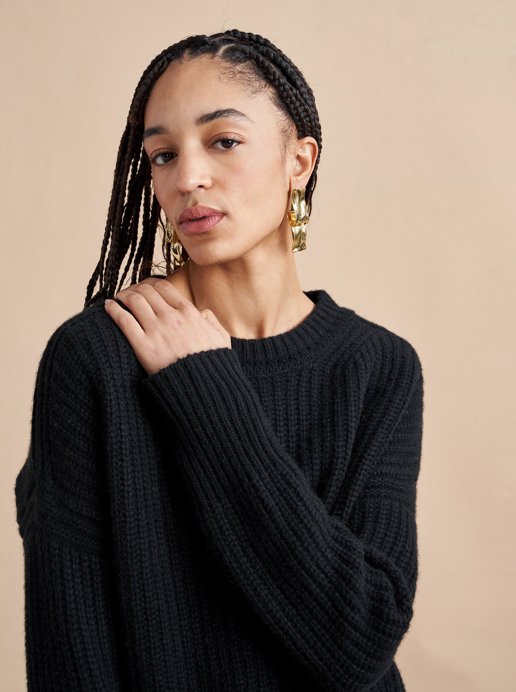 Toujours Sweater Black | La Ligne NYC