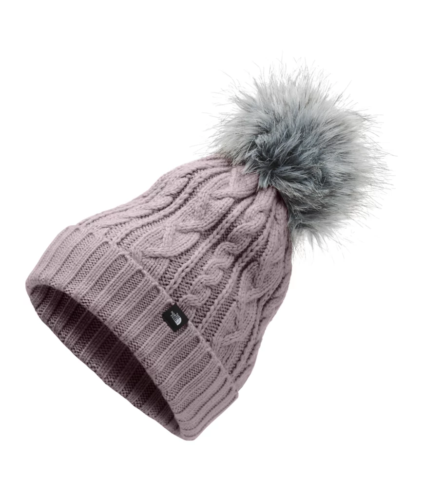 north face beanie pom