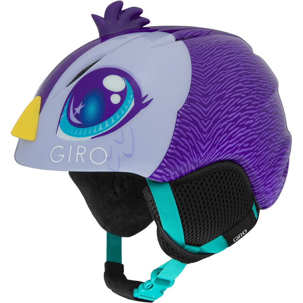 purple kids helmet