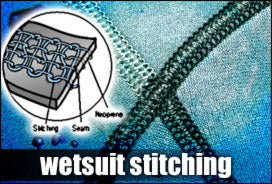 Wetsuit Stitching