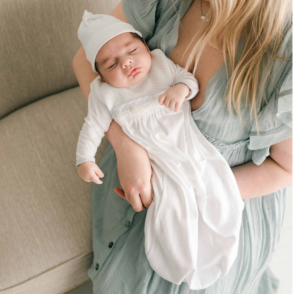 Harrison newborn layette gown