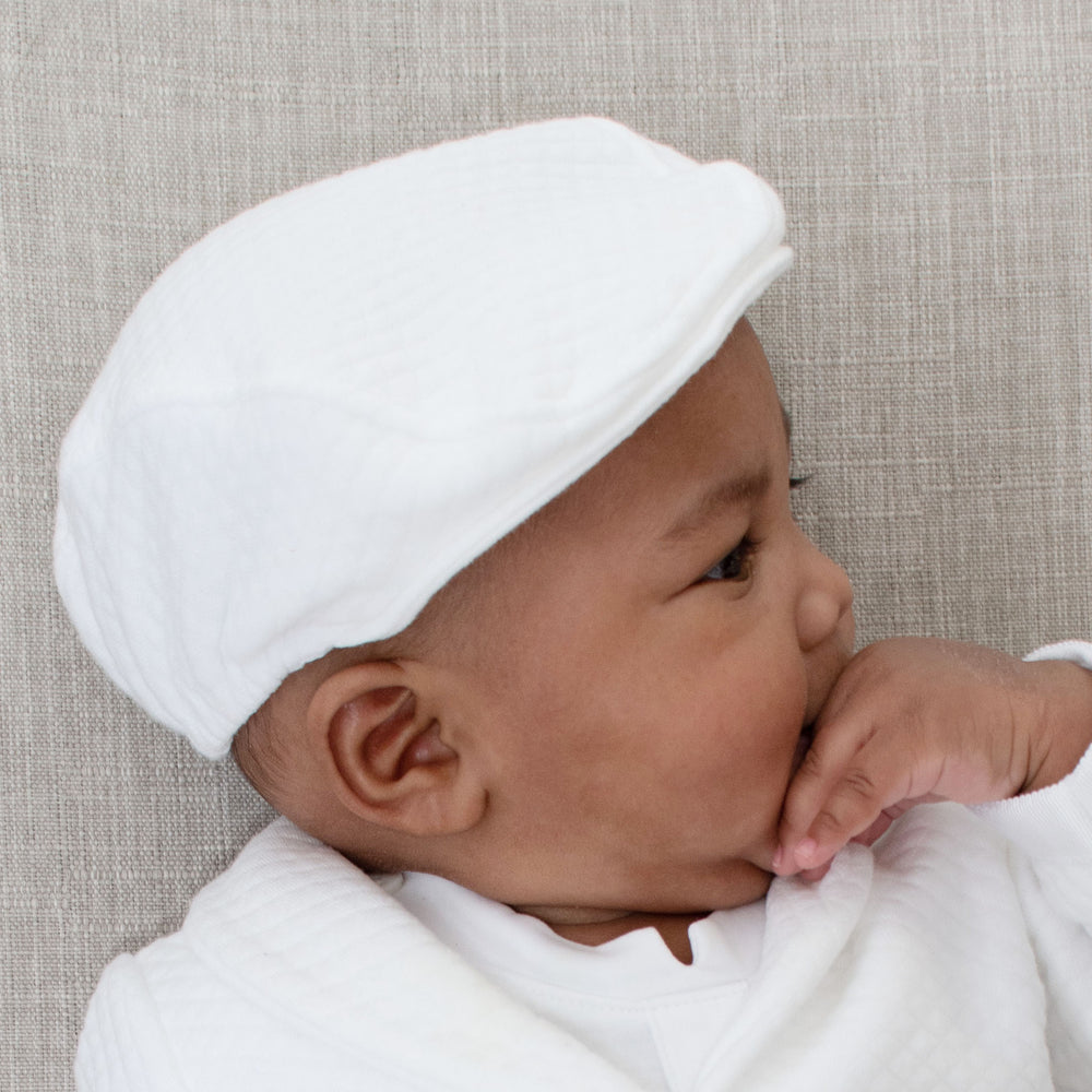 baby boy christening hats