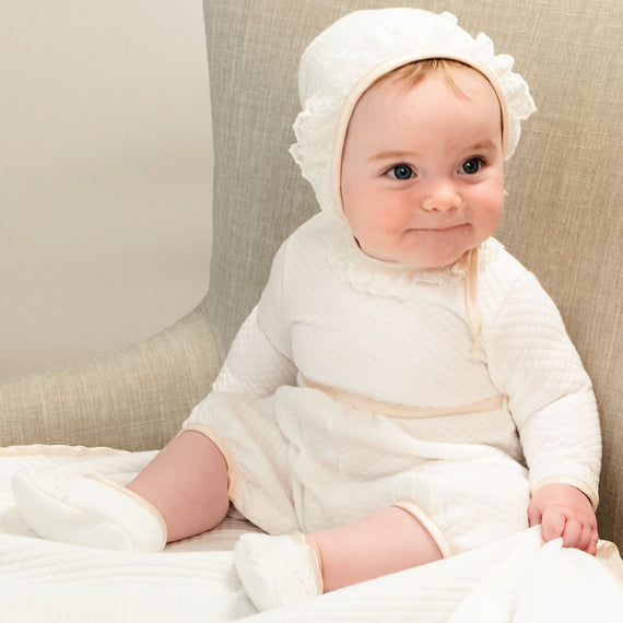 Girls Baptism Rompers – Christeninggowns.com