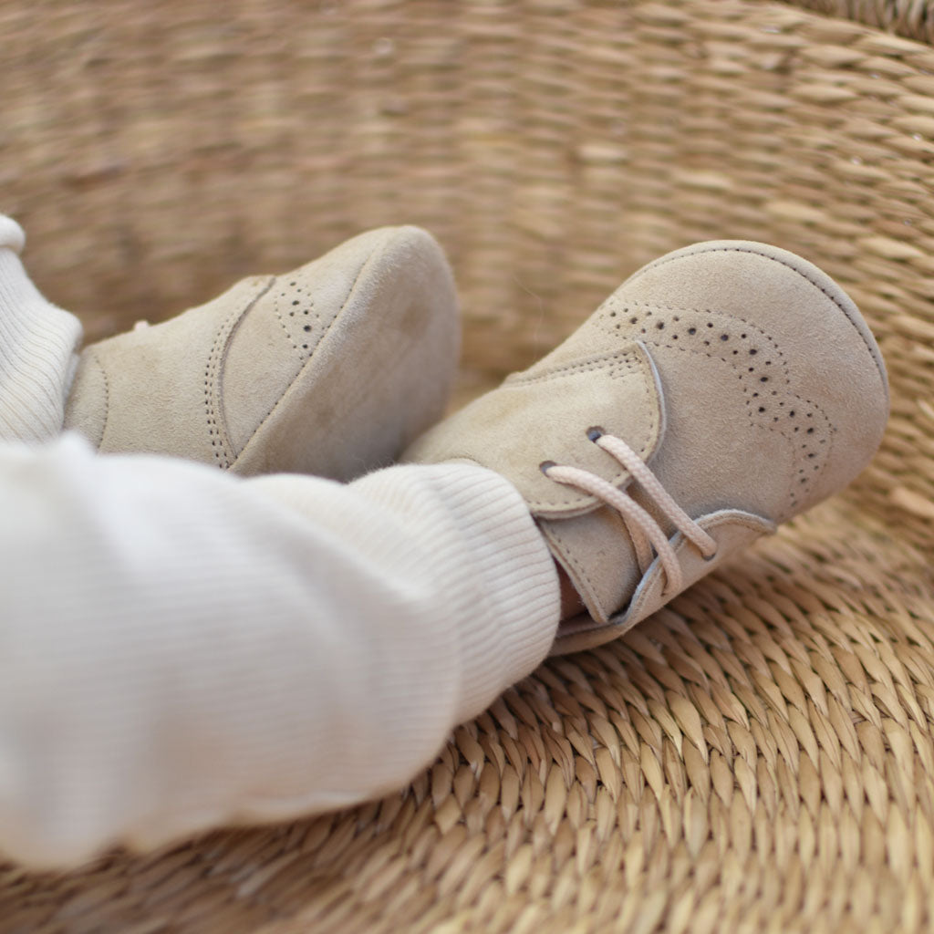 Camel Suede Shoes – Christeninggowns.com