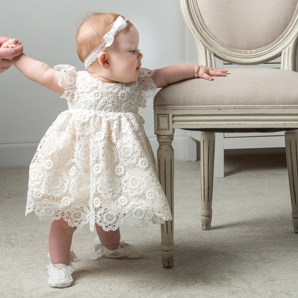 modern baptism dress