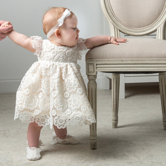 Top 65+ imagen baby girl christening outfit