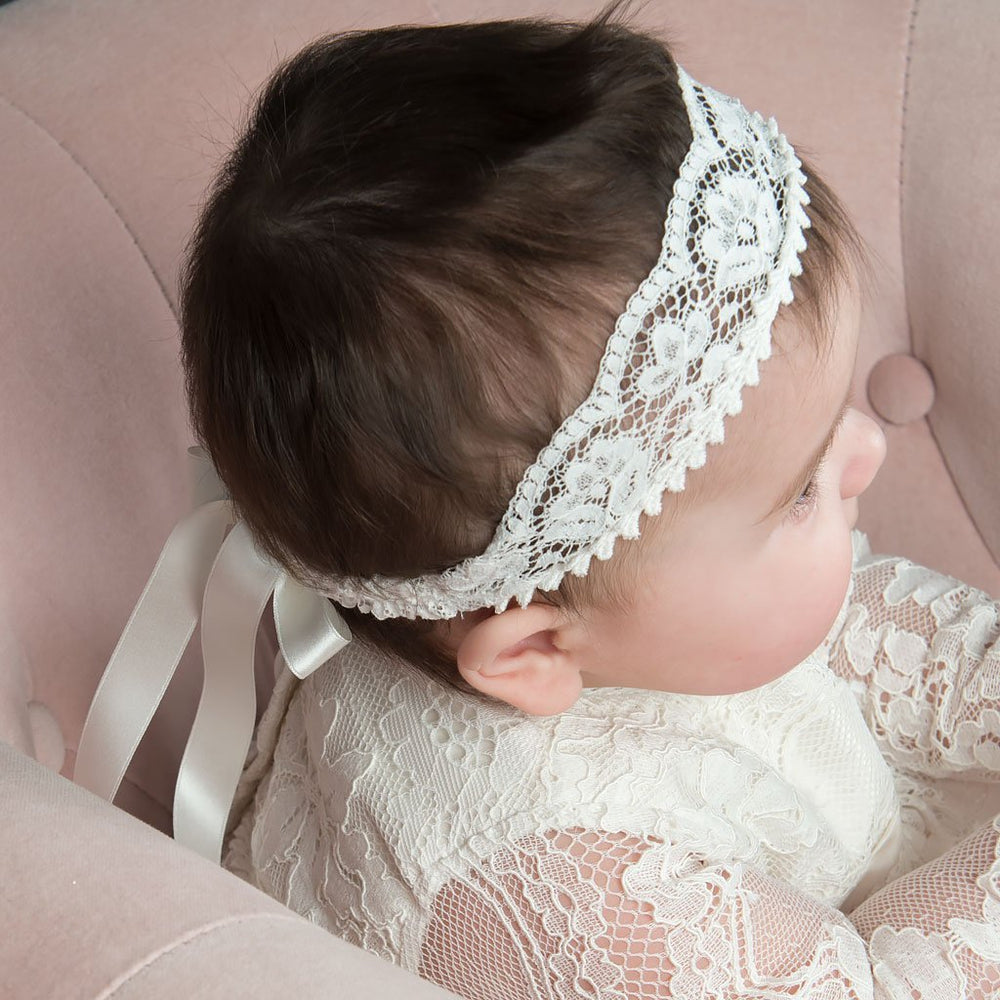 baptism headpieces for babies