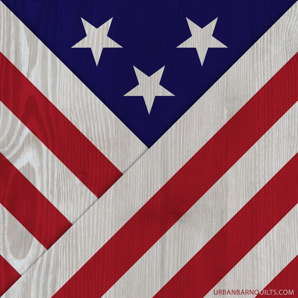 Folded Flag Design© – Urban Barn Quilts