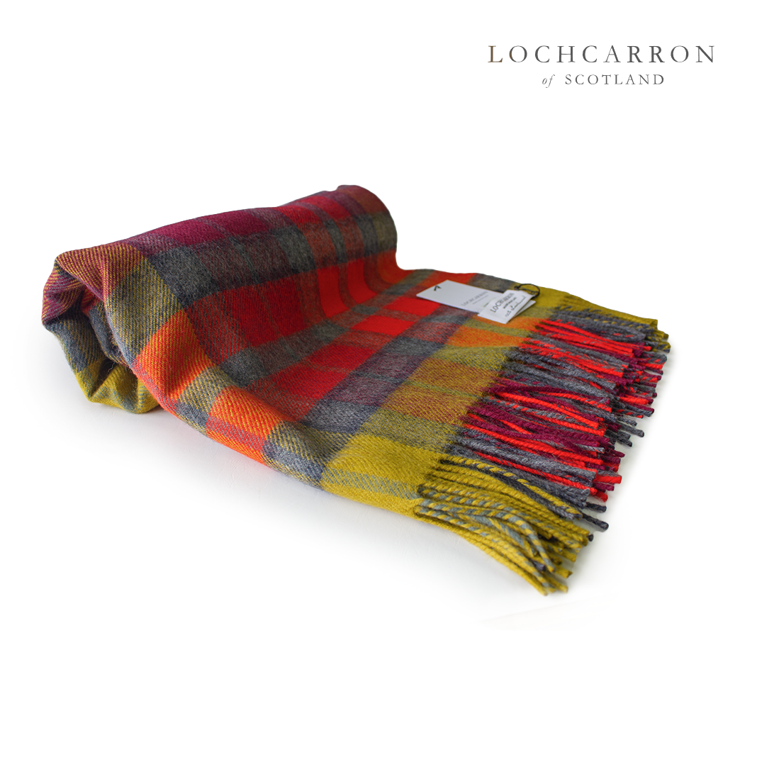 Buchanan Berry Tartan Blanket The Scottish Company