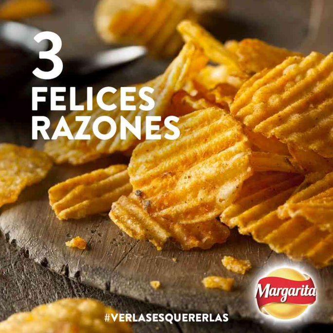 Papas Margarita (12 pack) Extra Crunchy Potato Chips wings BBQ & Natur –  RUUFE