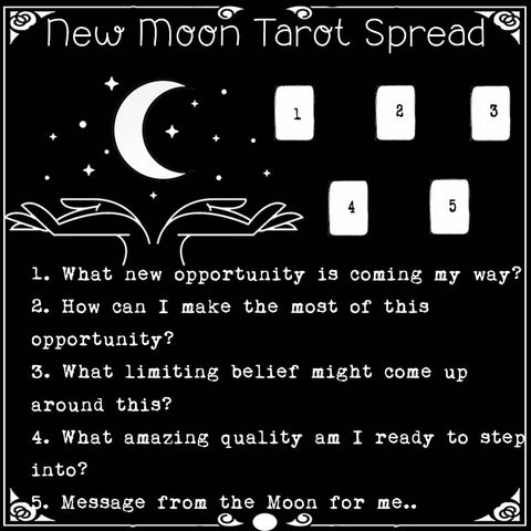 New Moon Tarot Spread 17 Sept 2020