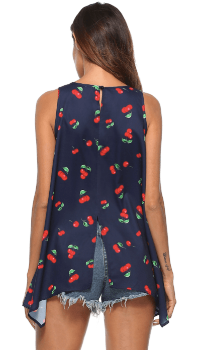 CHERRY ON TOP BILLOWY BLOUSE