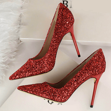 DOROTHY’S RUBY RED SLIPPERS — ALL GROWN UP