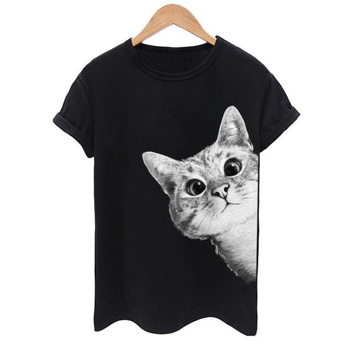 PEEK-A-BOO KITTY TEE