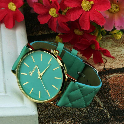 QUINN’S QUILTED BAND WATCH