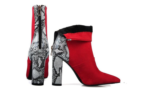 RED HOT ANKLE BOOTIE