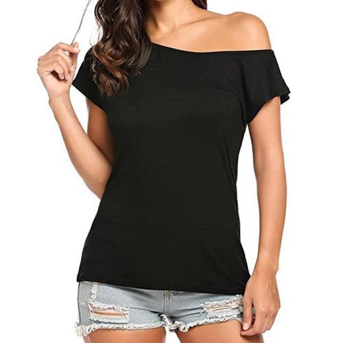 SEXY SHOULDER STYLE TEE