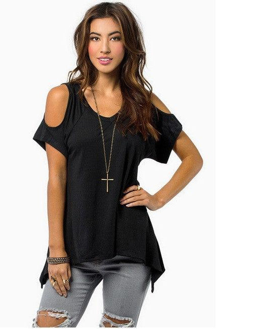 THE COLD SHOULDER TEE