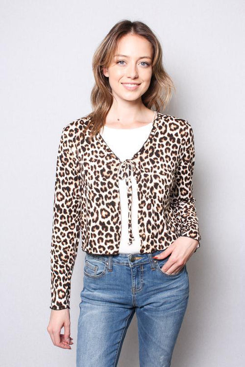 THE LEOPARD CUB CARDIGAN