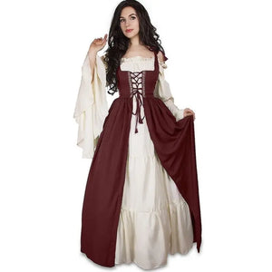 Victorian Over Suit Dress Vest - Renaissance Maxi Dress - Battling Blades - Renaissance Over Dress