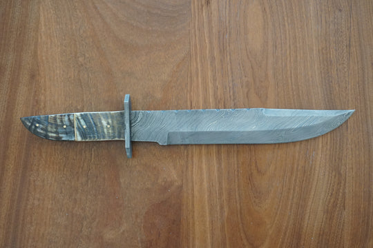 Damascus Steel Big Boy Bowie / Machete / Sword – Smoky Blades