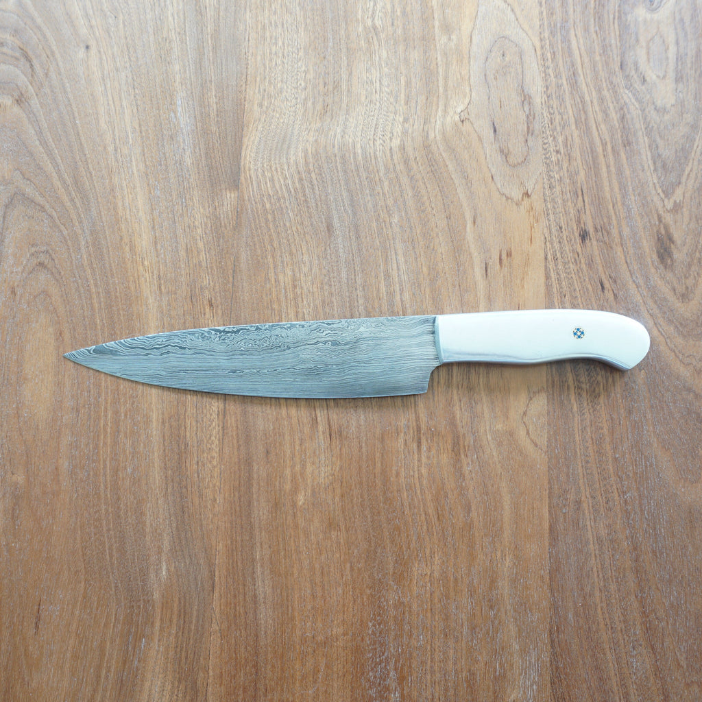 chefs-knife-high-carbon-damascus-steel-with-silver-handle-kitchen-knife-butchers-knife