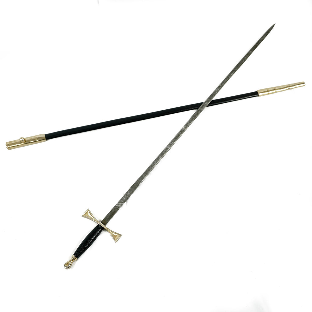 rapier-sword-handmade-high-carbon-damascus-steel-carbon-zorro-fencing-sword-30