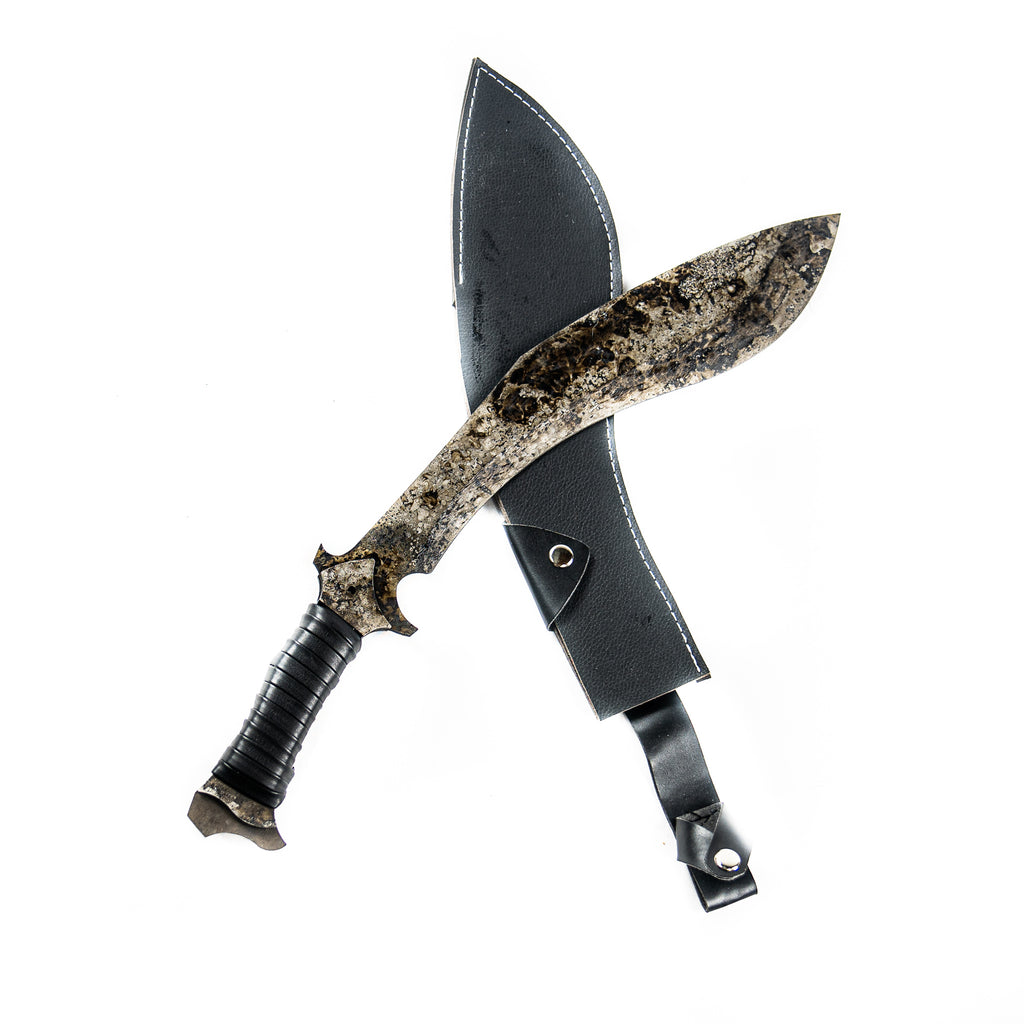 Gurkha Kukri Knife High Carbon 1095 Steel Machete Knife Sword Antique Style 19 Battling Blades