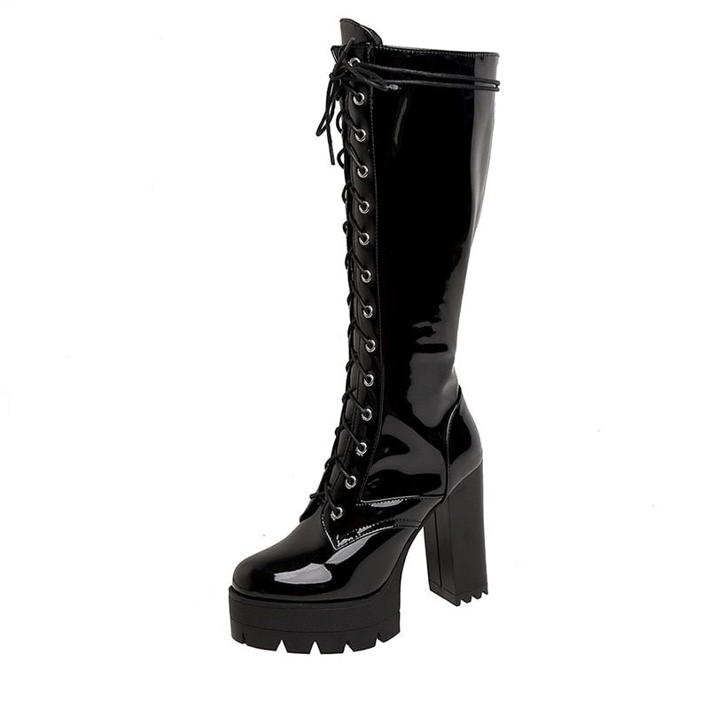 patent-lace-up-platform-leather-boots