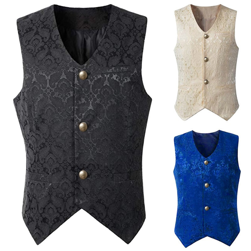 renaissance-vintage-vest-jacquard-swallow-top