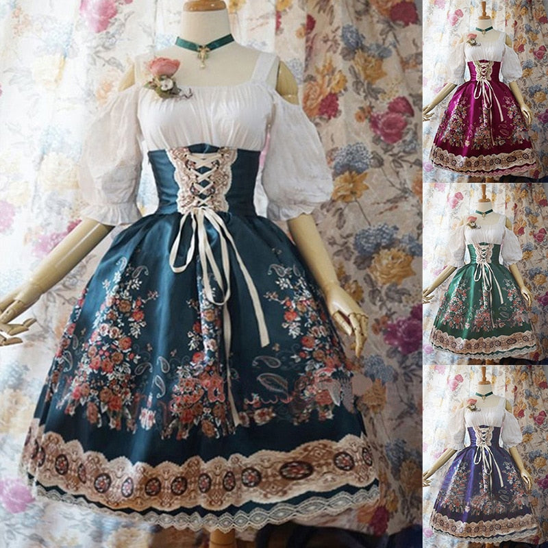 vintage-dress-summer-cosplay-maid-palace-lolita-print-high-waist-long-sleeve-lace-victorian-gothic-medieval-womens-clothing