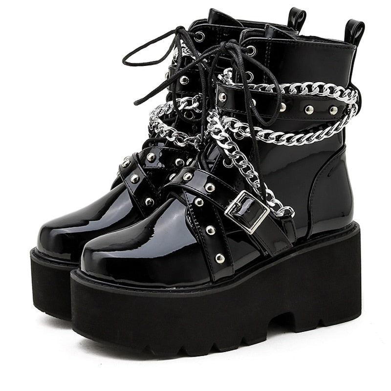 square-heel-chain-boots-gothic-boots