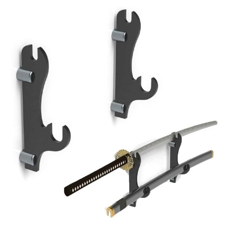 Wall Mounted Sword Hanger- Sword Rack - Battling Blades product image