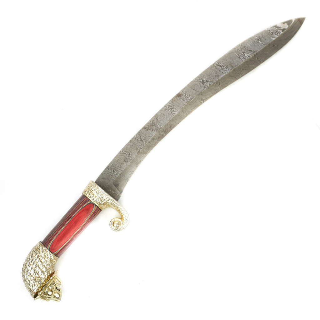 gurkha-kukri-knife-handmade-high-carbon-damascus-steel-machete-knife-sword-26