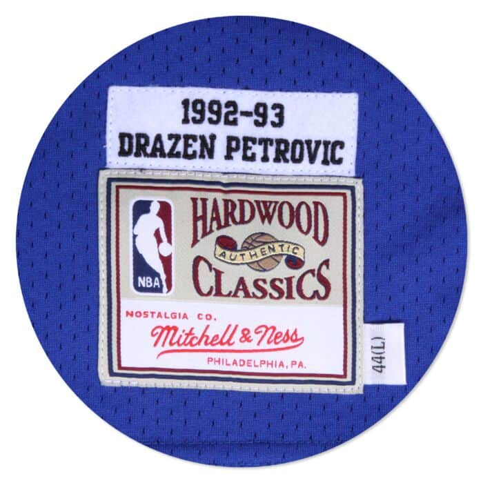 drazen petrovic authentic jersey